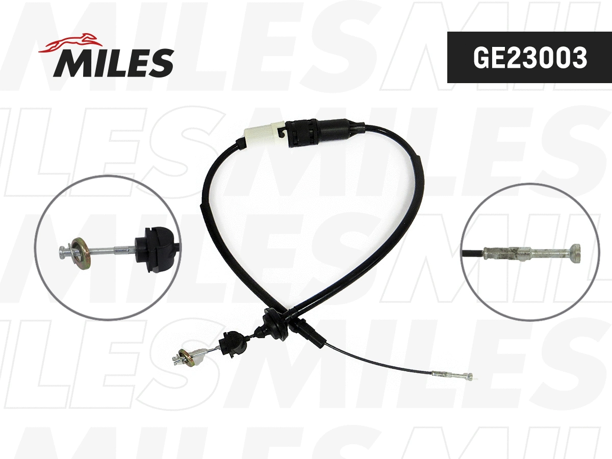 Tirette à câble, commande d'embrayage MILES GE23003