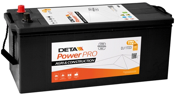 Batterie de démarrage DETA DJ1723