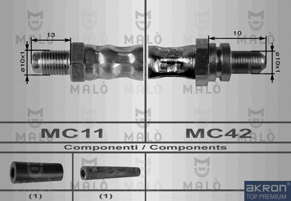 Flexible de frein AKRON-MALÒ 8612