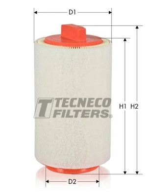 Filtre à air TECNECO FILTERS AR1287S