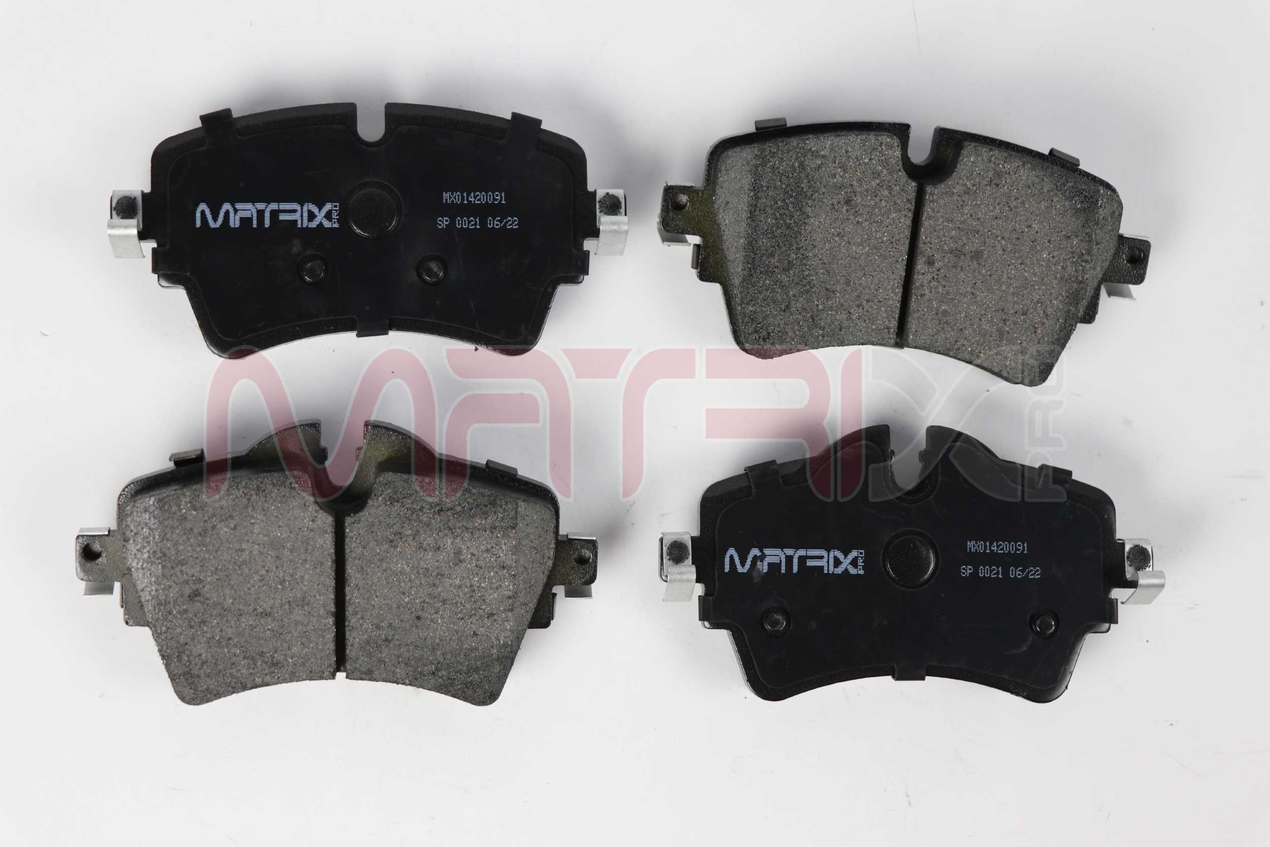 Kit de plaquettes de frein, frein à disque MATRIX PRO MX01420091
