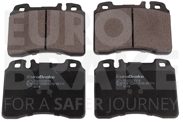 Kit de plaquettes de frein, frein à disque EUROBRAKE 5502223319