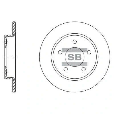 Disque de frein Hi-Q SD4419