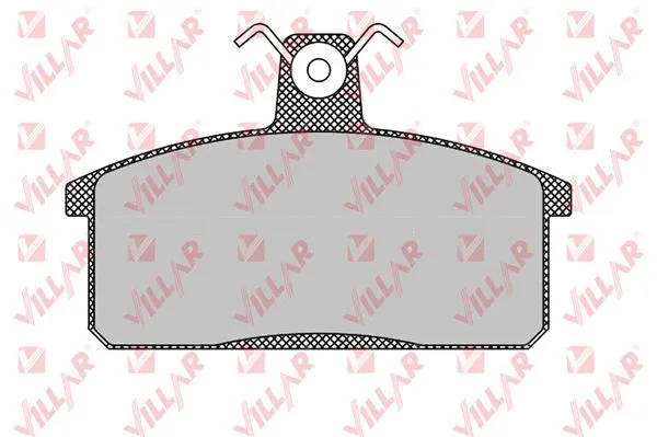 Kit de plaquettes de frein, frein à disque VILLAR 626.0107