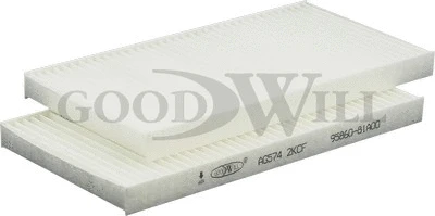 Filtre, air de l'habitacle GOODWILL AG 574 2K CF