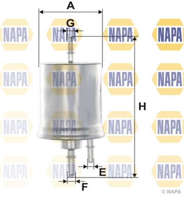 Filtre à carburant NAPA NFF2243
