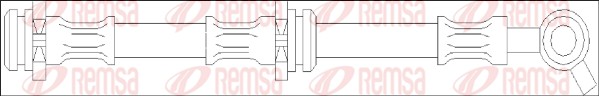 Flexible de frein REMSA G1933.00