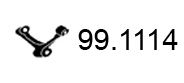 Suspension, échappement ASSO 99.1114