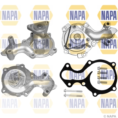 Pompe à eau, refroidissement du moteur NAPA NWP1209