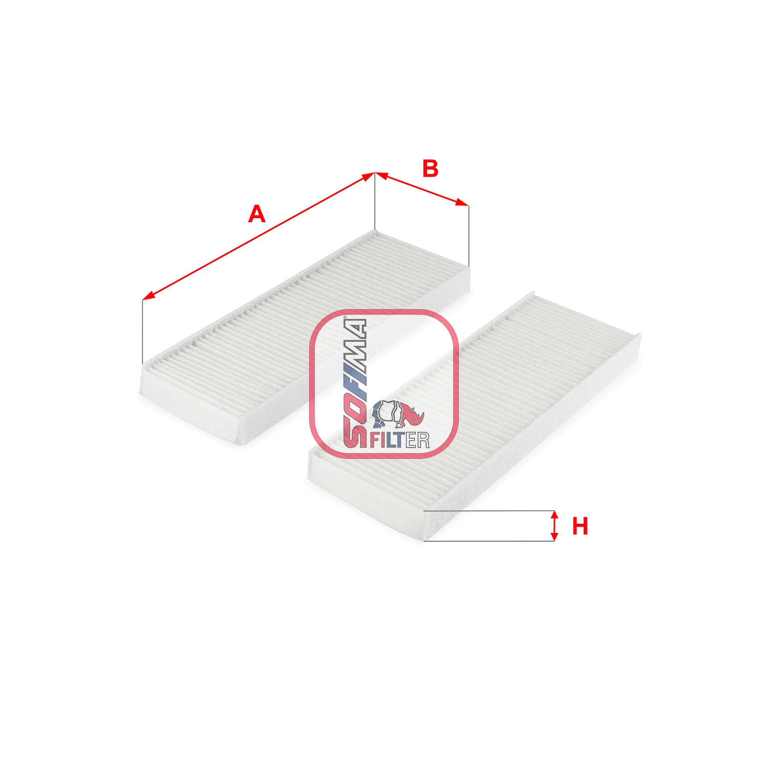 Filtre, air de l'habitacle SOFIMA S 3313 C