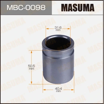 Piston, étrier de frein MASUMA MBC-0098