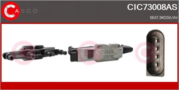 Bobine d'allumage CASCO CIC73008AS