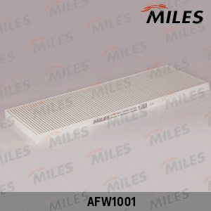Filtre, air de l'habitacle MILES AFW1001
