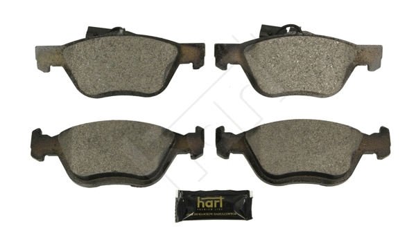Kit de plaquettes de frein, frein à disque HART 248 991