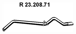 Tuyau d'échappement EBERSPÄCHER 23.208.71