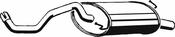 Silencieux arrière ASMET 19.018