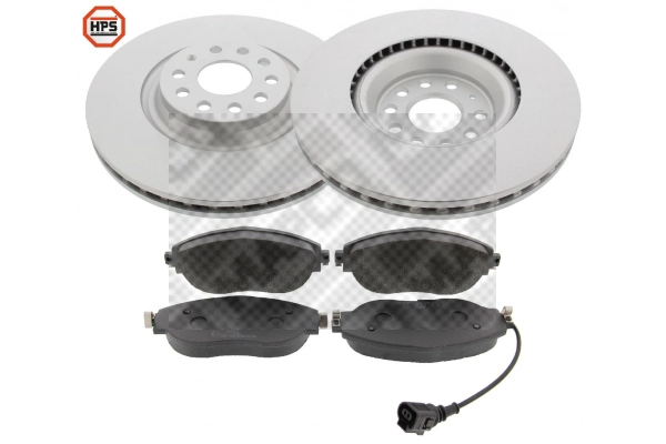 Kit de freins, frein à disques MAPCO 47633HPS
