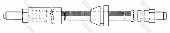 Flexible de frein GIRLING 9003137