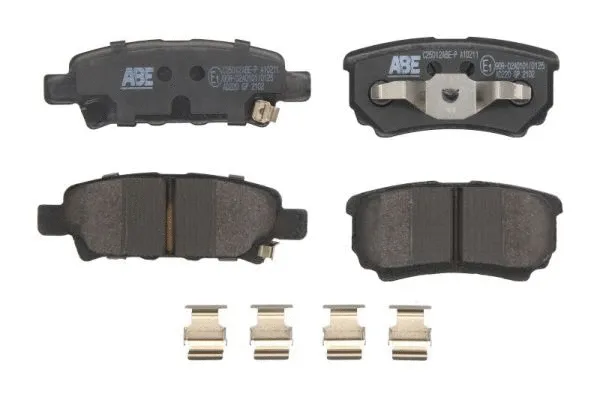 Kit de plaquettes de frein, frein à disque ABE C25012ABE-P