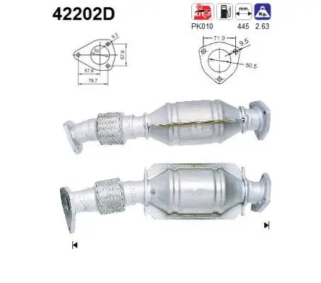 Catalyseur AS 42202D