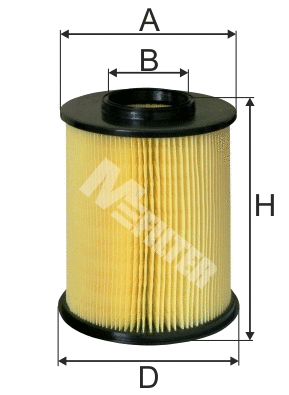 Filtre à air MFILTER A 845