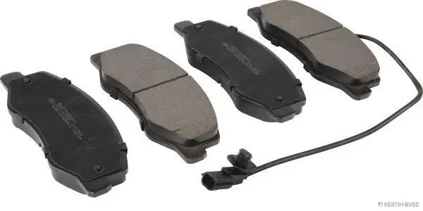 Kit de plaquettes de frein, frein à disque HERTH+BUSS JAKOPARTS J3611010
