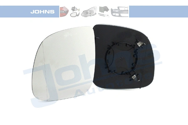 Verre de rétroviseur, rétroviseur extérieur JOHNS 95 67 37-84