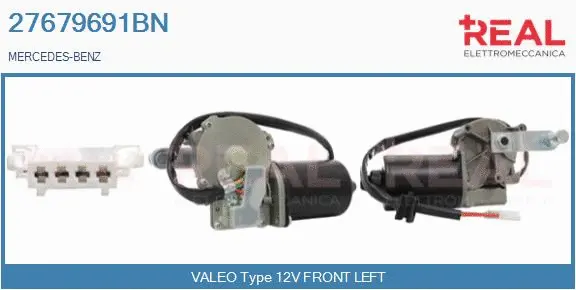 Moteur d'essuie-glace REAL 27679691BN