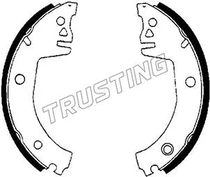 Jeu de mâchoires de frein TRUSTING 106.218