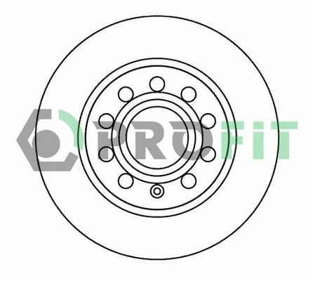 Disque de frein PROFIT 5010-1224
