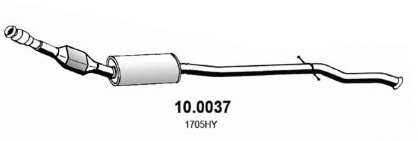Catalyseur ASSO 10.0037