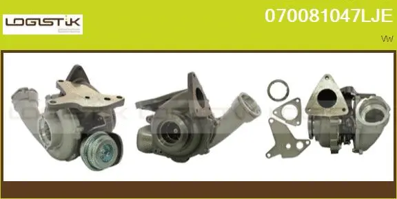 Turbocompresseur, suralimentation LGK 070081047LJE