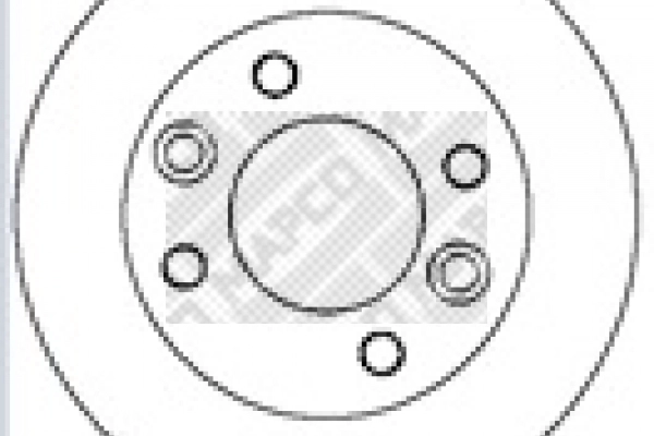 Disque de frein MAPCO 15282