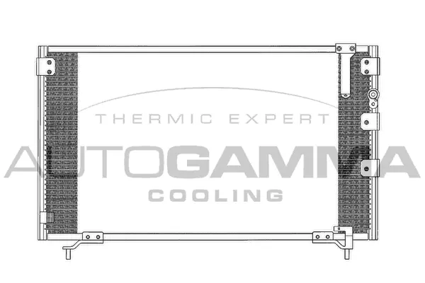 Condenseur, climatisation AUTOGAMMA 102807