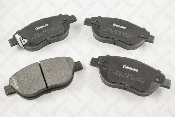 Kit de plaquettes de frein, frein à disque STELLOX 000 217B-SX
