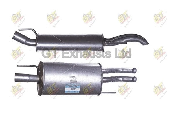 Silencieux arrière GT Exhausts GVW398