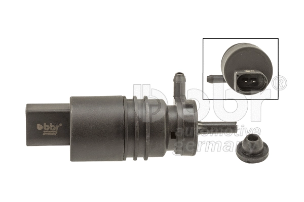 Pompe d'eau de nettoyage, nettoyage des vitres BBR Automotive 001-10-21199