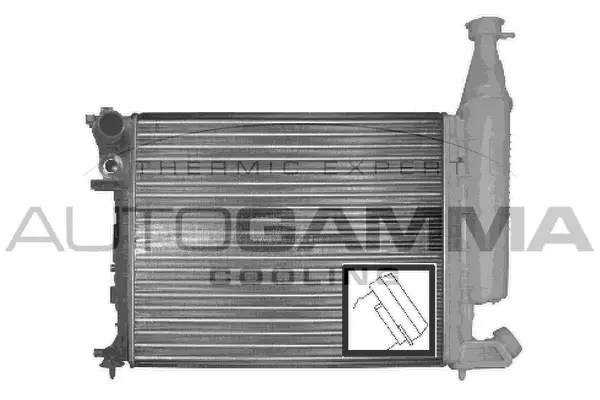 Radiateur, refroidissement du moteur AUTOGAMMA 100155