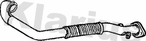 Tuyau d'échappement KLARIUS 301455