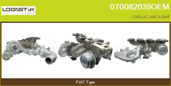 Turbocompresseur, suralimentation LGK 070082039OEM