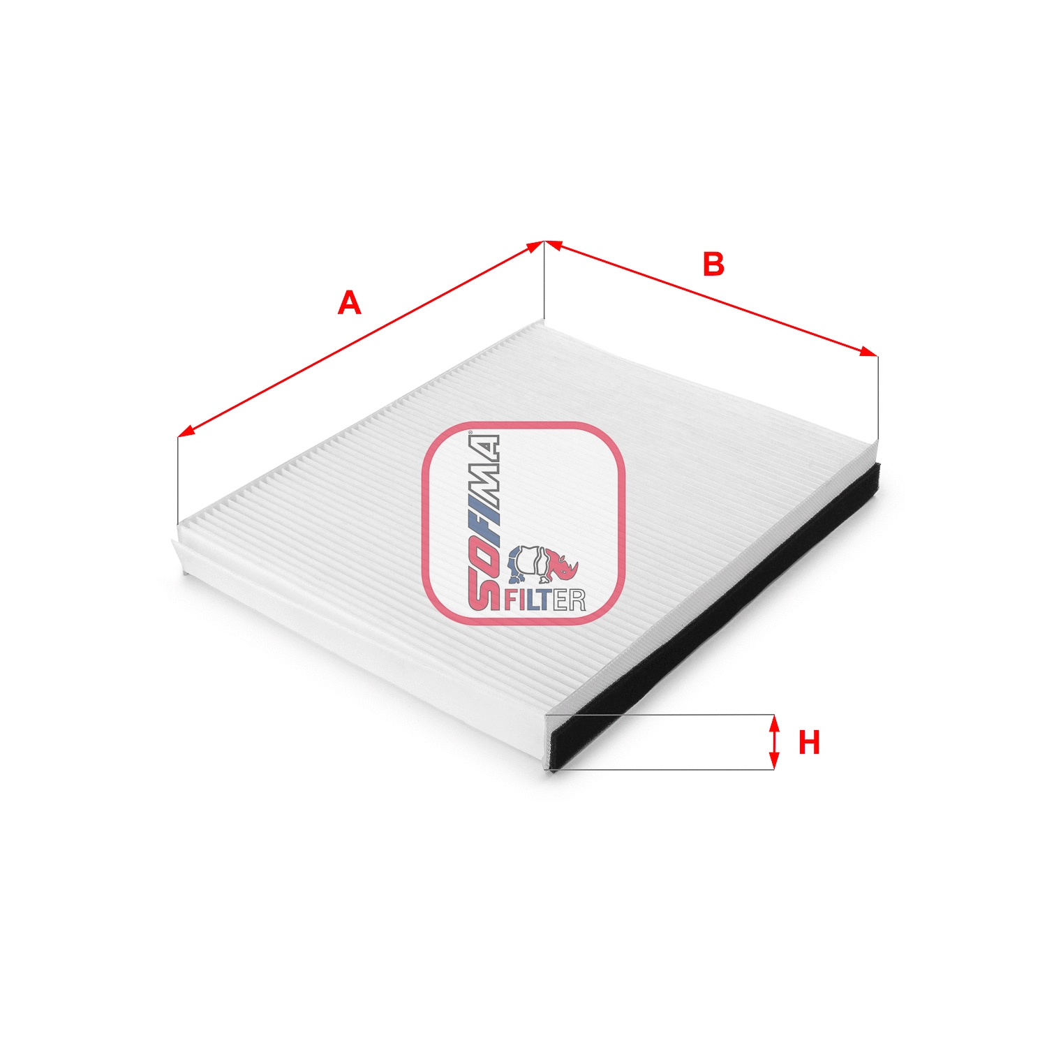 Filtre, air de l'habitacle SOFIMA S 3189 C