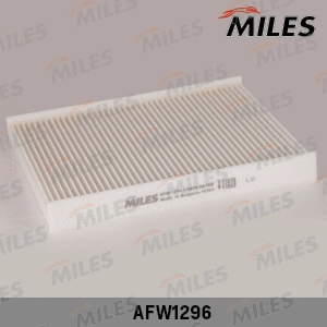 Filtre, air de l'habitacle MILES AFW1296