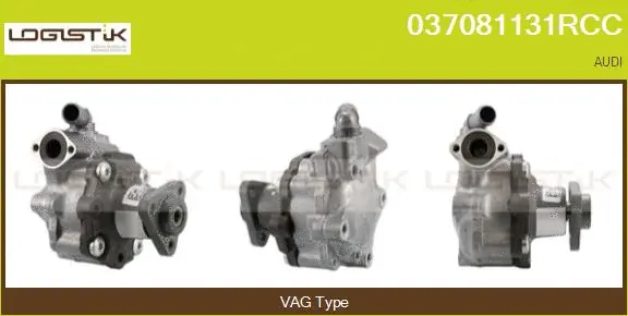 Pompe hydraulique, direction LGK 037081131RCC