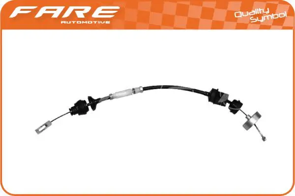 Tirette à câble, commande d'embrayage FARE-CO 24248