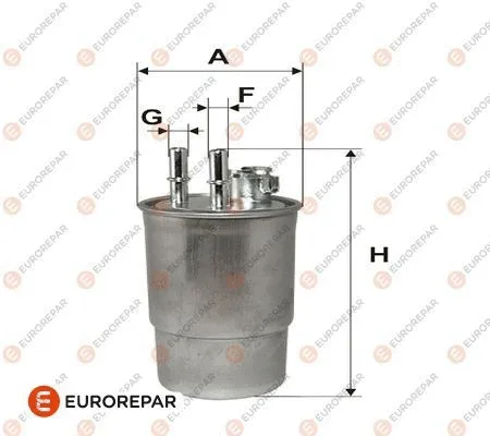 Filtre à carburant EUROREPAR E148159