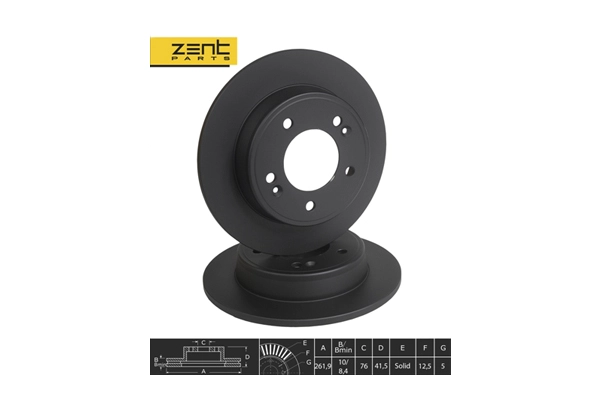 Disque de frein ZentParts Z06271