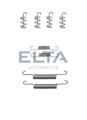 Kit d'accessoires, mâchoires de frein de stationnement ELTA AUTOMOTIVE EA8009