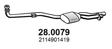 Catalyseur ASSO 28.0079