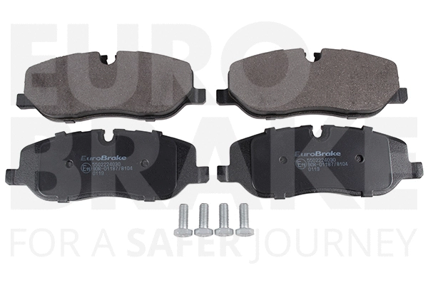 Kit de plaquettes de frein, frein à disque EUROBRAKE 5502224030