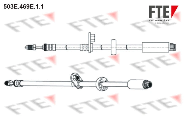 Flexible de frein FTE 9240723